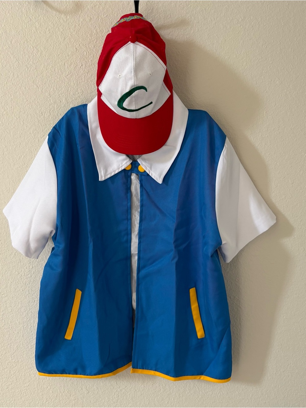Pokémon Ash Ketchum Cosplay Costume Adult M/L